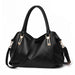 Ladies Faux Leather Hobo Handbag – Soft Slouchy Designer Tote Shoulder Bag SF