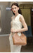Cow Leather Shoulder Bag – Soft Satchel for Four Seasons SF