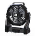 Camping Battery Fan – 10000mAh Rechargeable with LED Light & 4-Speed Wind Control - Samanta Factory