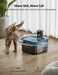 Wireless Cat Water Fountain – Battery-Operated with Motion Sensor & 5-Level Filtration - Samanta Factory