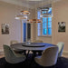 Modern C Ring Nordic Pendant Light – Dimmable LED Suspension Lamp in Black, Gold, and Rose Gold