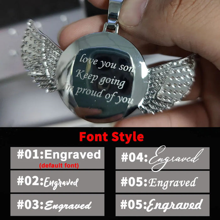 Custom Photo Necklace – Personalized Medallion Picture Pendant Chain SF