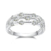 Elegant 925 Sterling Silver Moissanite Wedding & Engagement Ring for Women SF