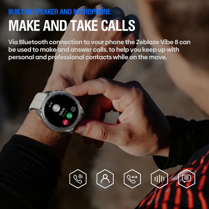 Voice Calling Smartwatch – AMOLED Display & Advanced Health Tracking SF
