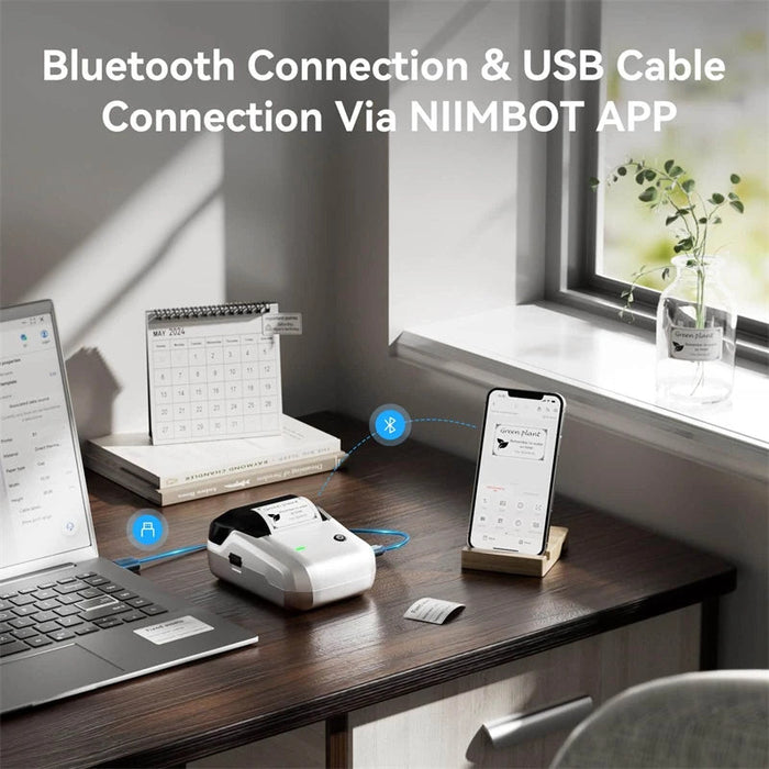 Thermal Label Maker – Bluetooth Portable Printing Samanta Factory
