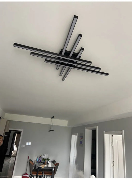 Ceiling Light – Modern Nordic Iron & Acrylic Design with LED Illumination - Samanta Factory