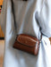 Leather Shoulder Bag – Soft Vintage Crossbody Design SF