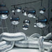 Glass Pendant Light – Mirror Finish with E27 LED Compatibility - Samanta Factory