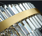 Modern Luxury LED Crystal Chandelier – Dimmable Remote-Controlled Ceiling Light - Samanta Factory