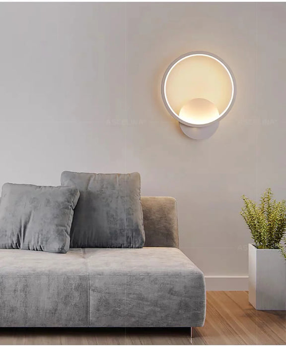 LED Wall Light – 3-Color Dimmable Lighting with Modern Minimalist Design - Samanta Factory