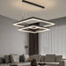 Modern LED Ring Pendant Light – Dimmable Multi-Color Ceiling Fixture for Living & Bedroom Spaces - Samanta Factory