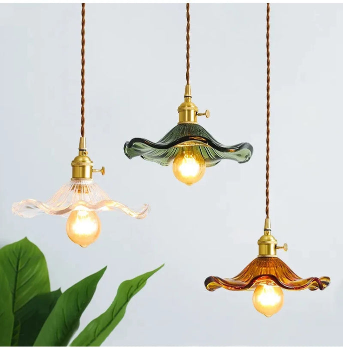 Art Deco Copper Pendant Light – Elegant Ceiling Lamp for Modern Interiors - Samanta Factory