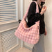 Women’s Puffer Shoulder Bag – Fashion Bubble Tote with Large Capacity - Samanta Factory
