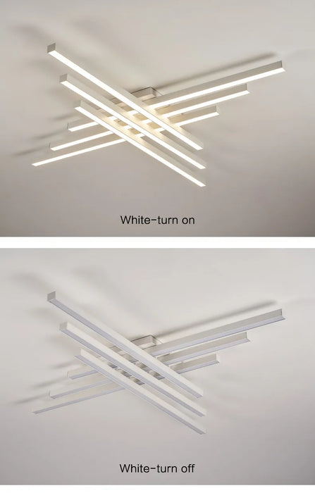 Ceiling Light – Modern Nordic Iron & Acrylic Design with LED Illumination - Samanta Factory