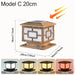Solar LED Wall Light – Waterproof 4-Color Emergency Outdoor Lamp - Samanta Factory