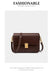 Split Leather Satchel Bag – Moderate Hardness for Women SF