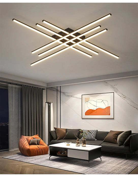 Modern LED Ceiling Light – Adjustable Dimmable Fixture for Kitchen, Bedroom, and Living Spaces - Samanta Factory