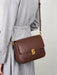 Split Leather Satchel Bag – Moderate Hardness for Women SF