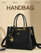Women’s Tote Bag – Soft Microfiber Leather Casual Handbag with Zipper Closure - Samanta Factory