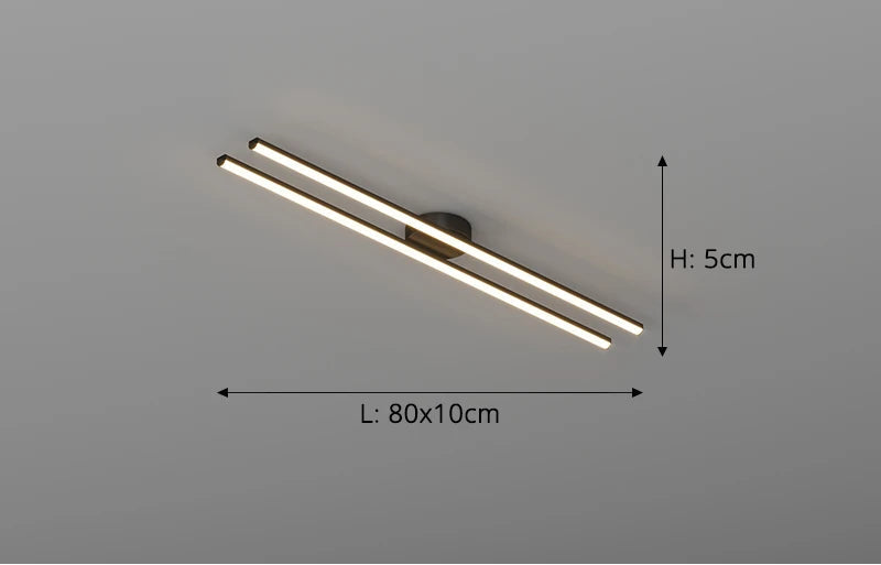 Modern LED Ceiling Light – Adjustable Dimmable Fixture for Kitchen, Bedroom, and Living Spaces - Samanta Factory
