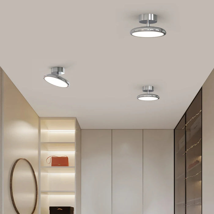 Modern Surface-Mounted Ceiling Light – Remote-Controlled LED Fixture for Bedrooms and Living - Samanta Factory