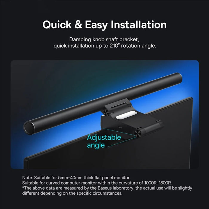 Baseus Screen Light Desk Lamp Computer Light Screen Hanging Light New Table Lamp LCD Monitor Laptop Light USB Study Read Lamp - Samanta Factory