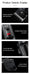 Electric Hair Clipper – Rechargeable Stainless Steel Blade with USB Charging & Adjustable Length - Samanta Factory
