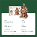 Wooden Cuckoo Clock 3D Puzzle – Light-Up Fairy Treehouse with Moving Bird & LED Lights - Samanta Factory