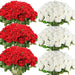 Artificial Velvet Roses – 50PCS Long-Stem Flower Bouquet SF
