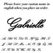 Custom Name Bracelet – Elegant Letter Charm Bracelet SF