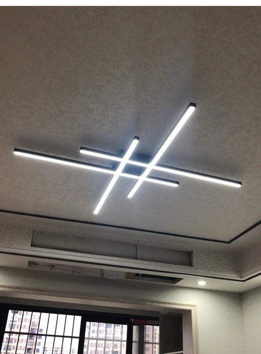 Ceiling Light – Modern Nordic Iron & Acrylic Design with LED Illumination - Samanta Factory