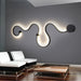 LED Wall Lamp – Modern Dimmable Up & Down Sconce with Remote - Samanta Factory