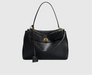 Cow Leather Shoulder Bag – Soft Tote with Large Capacity SF