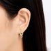 Moissanite Hoop Earrings – 1.0CT VVS1 D-E Color Sterling Silver SF