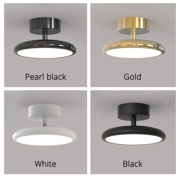 Modern Surface-Mounted Ceiling Light – Remote-Controlled LED Fixture for Bedrooms and Living - Samanta Factory