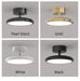 Modern Surface-Mounted Ceiling Light – Remote-Controlled LED Fixture for Bedrooms and Living - Samanta Factory