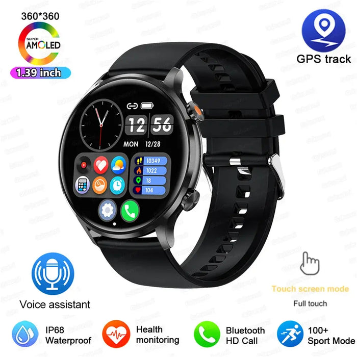Bluetooth Calling Smartwatch – Fitness & Health Tracking SF