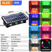 Solar Wall Light – IP65 Waterproof Warm LED for Outdoor Facades - Samanta Factory