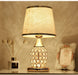 Crystal Table Lamp – Elegant Bedside Light with Polished Chrome Finish - Samanta Factory
