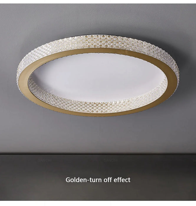 Luxury LED Ceiling Light – Modern Surface-Mounted Fixture for Living Spaces - Samanta Factory