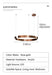 C Ring LED Pendant Light – Dimmable Nordic Hanging Lamp for Dining & Bedroom Spaces - Samanta Factory