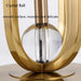 European-Style Bedside Table Lamp – Fabric Shade with Crystal Accent - Samanta Factory