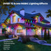 Eaves LED String Lights – Waterproof Multi-Colour Outdoor Lighting - Samanta Factory