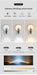 Nordic Style Rotatable Wall Lamp – 350° Adjustable Spot Light for Bedroom & Living Room Décor - Samanta Factory