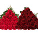 Velvet Artificial Roses – Real Touch 50PCS Bouquet for DIY & Decor Samanta Factory