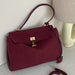 Urban Crossbody Bag - Lock Buckle Minimalist Design SF