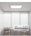 MARPOU Tuya Smart LED Ceiling Lamp Wood Grain App Voice Control Alexa/Google Remote Control Square Ceiling Lights Living Room - Samanta Factory
