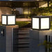 Solar LED Wall Light – Waterproof 4-Color Emergency Outdoor Lamp - Samanta Factory