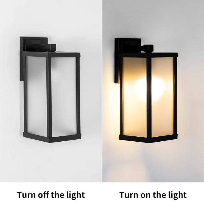 Vintage Outdoor LED Wall Light IP65 – Waterproof Aluminum Garden Porch Sconce SF