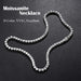Moissanite Tennis Necklace – GRA Certified S925 Silver Sparkle SF
